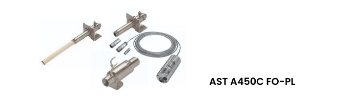 AST A450 FO-PL pyrometer for glass industries